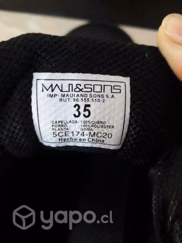 Zapato escolar 35