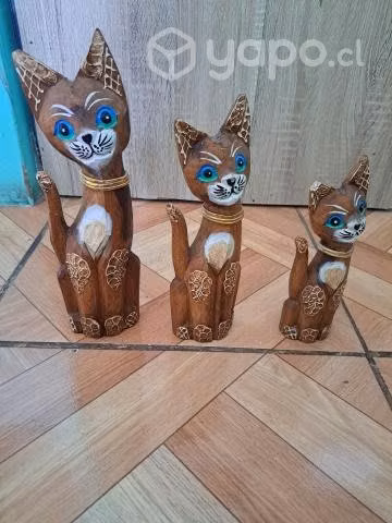 Gatos de madera - Imagen 2
