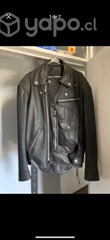 Chaqueta de cuero 100% animal