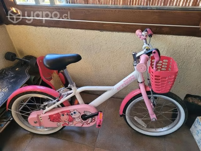Bicicleta niña Decathlon aro 16