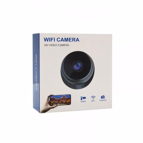 Mini camara oculta de seguridad inalámbrica negra - Imagen 2