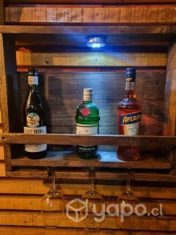 Bar colgante rustico