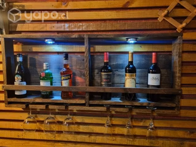 Bar colgante rustico