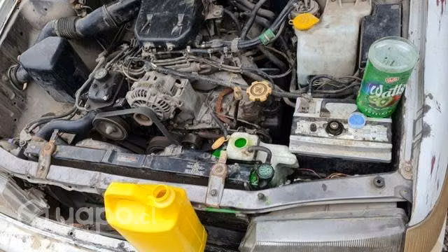 Motor y caja mecanica subaru legacy 4x2 andando