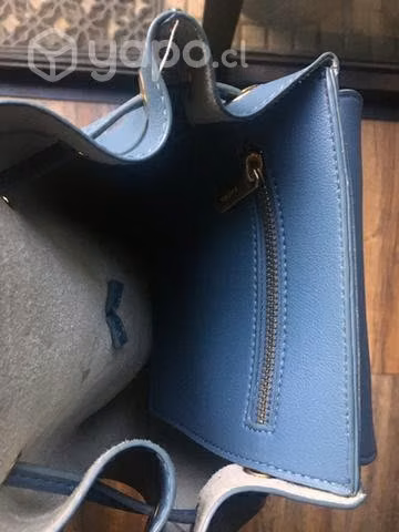 Linda Mochila celeste opaco