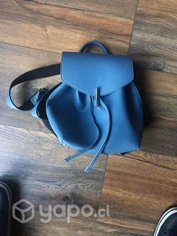 Linda Mochila celeste opaco