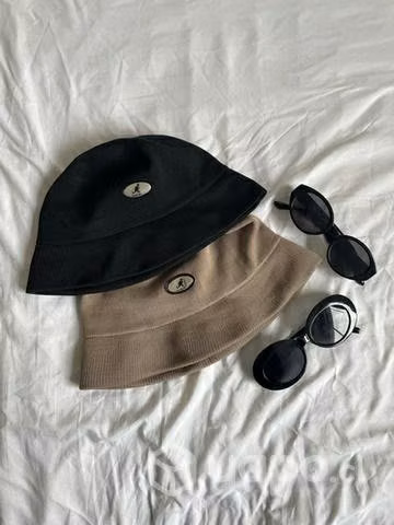 Gorros (bucket hat) KANGOL y LENTES