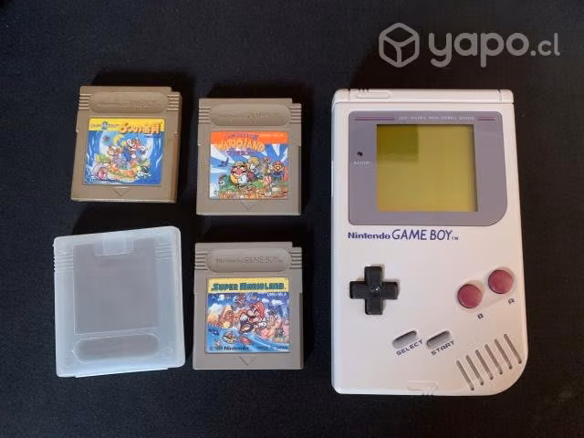 Consola Gameboy DMG + 3 juegos