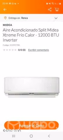 Aire acondicionado inverter