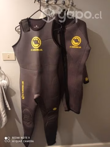 Traje de buceo CaboSub 5 mm dos piezas talla M