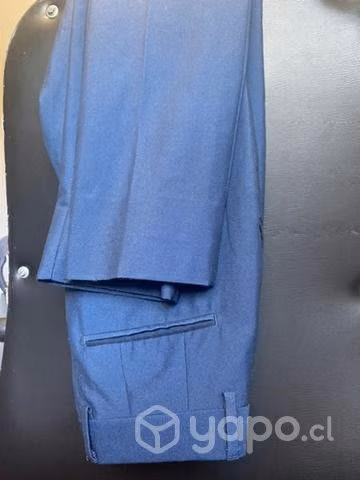 Traje de gala azul - Imagen 3