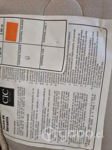 Colchón nuevo 2 pl cic ortopedic. - Imagen 3