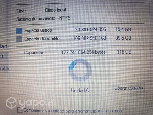 Laptop Lenovo poco uso