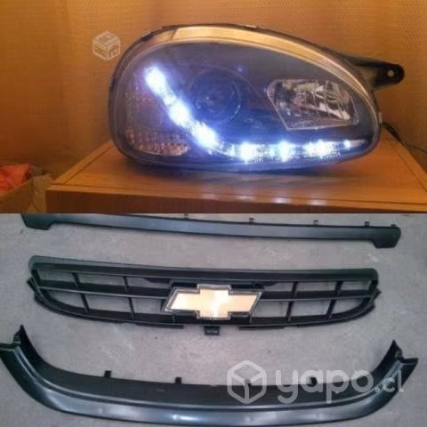 Mascara delantera Chevrolet corsa 2009