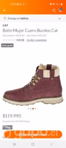 Botines cat