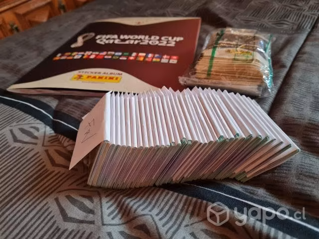Album qatar completo láminas para pegar 50 sobres
