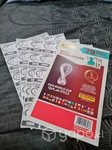 Album qatar completo láminas para pegar 50 sobres