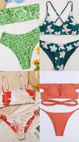 Lote de 33 Bikinis