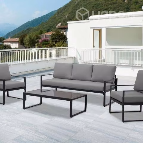 Jueg de living terraza 4 piezas
