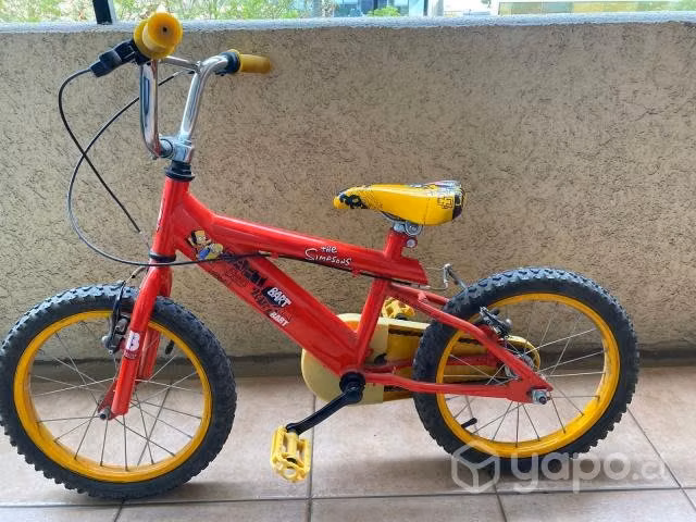 Bicicleta "Los Simpsons" aro 16