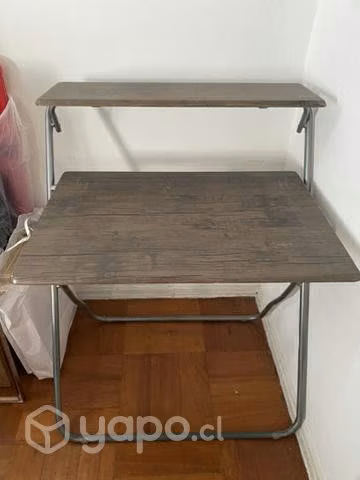 Escritorio plegable de fierro