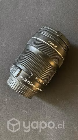 Lente 18-135 canon