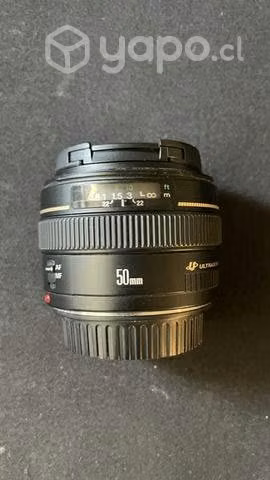 Lente 50mm f1.4 canon