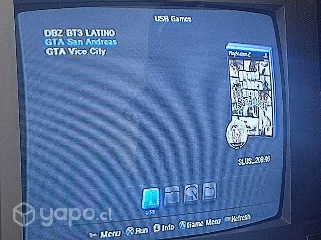 Ps2+free mcboot+ juegos a elección+USB 64GB