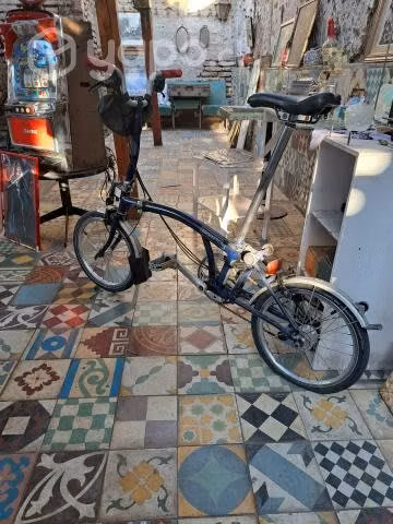 Bici brompton plegable