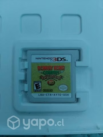 Donkey Kong country returns nintendo 3ds