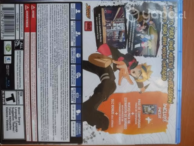 Juego de Playstation 4 "Naruto storm 4 (Boruto)"