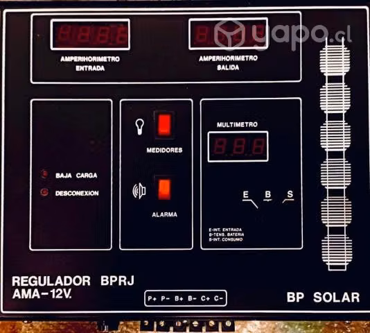 Regulador de carga solar