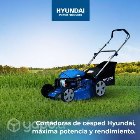 Cortadora de pasto manual 18" 5hp 140cc hyundai - Imagen 2