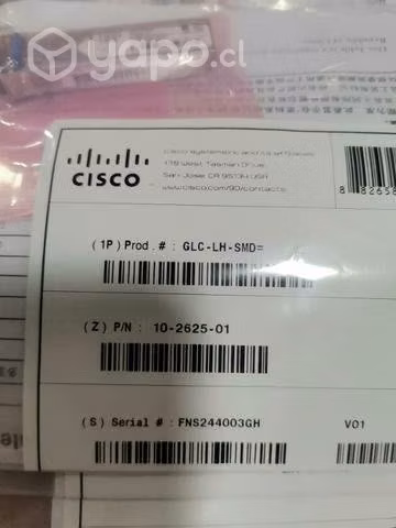 Módulos nuevos cisco