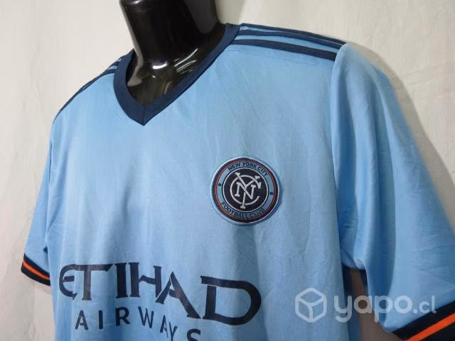 New York City FC Talla M camiseta de fútbol