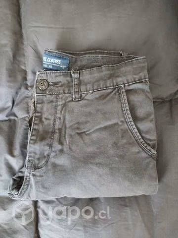 Pantalón tela negro talla 40