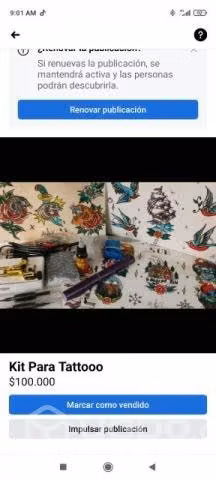 Kit tatuaje - Imagen 2