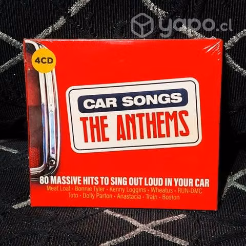 Box 4cds cars songs / 80 massive hits 80s y 90s