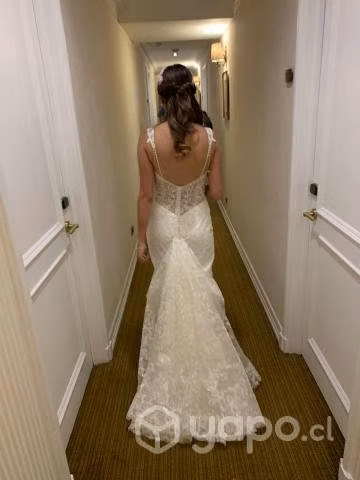 Vestido de novia talla S (Casa Blanca) - Imagen 4