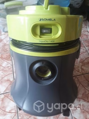 Aspiradora polvo-agua somela aquadrix 1400