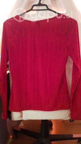 Polera roja shein - Imagen 3