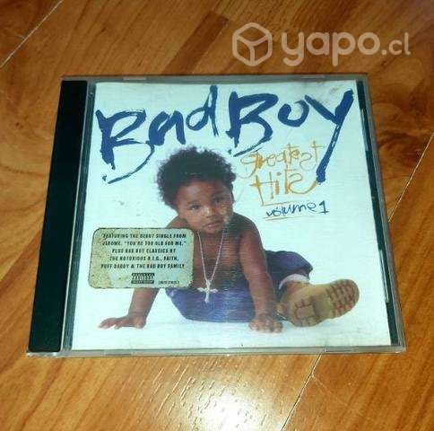 CD Rap Hip Hop Bad Boy - Greatest Hits Volume 1