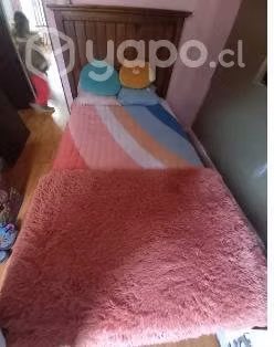 Cama de madera colchon sic - Imagen 4