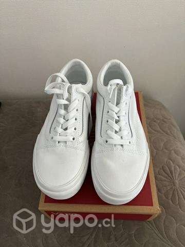 Zapatillas vans blancas - Imagen 4