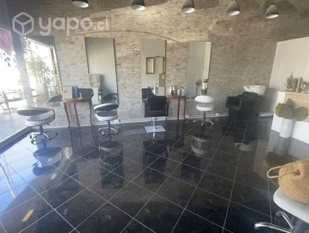 mobiliario de salón de belleza