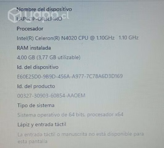 Computador portatil notebook pc - Imagen 3