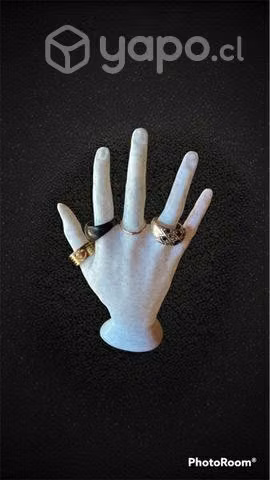 Soporte Mano Marmol Anillos/accesorios