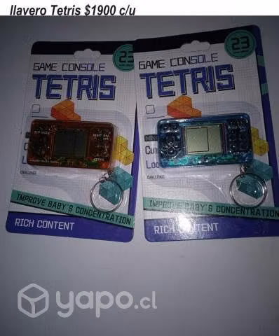 Llavero tetris