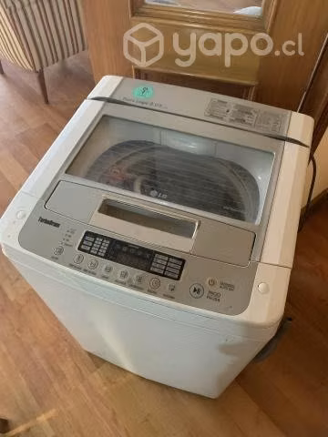 Lavadora 8kg lg fuzzy logic