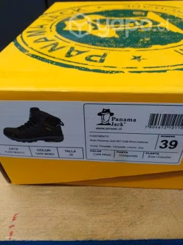 Zapatos de seguridad N°39 marca PanamáJack nuevos - Imagen 3